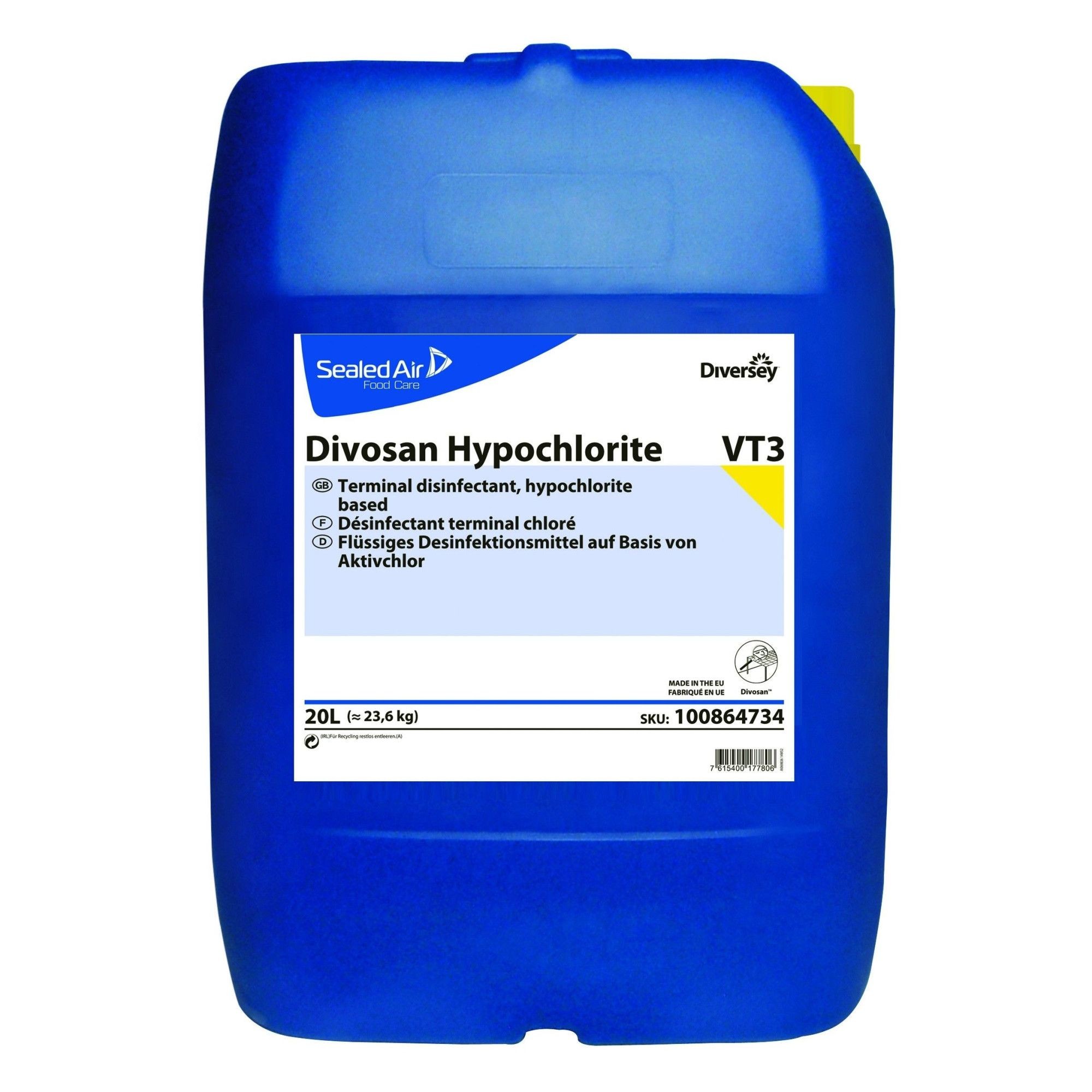 Dezinfectant oxidant Divosan Hypochlorite Diversey 20L Diversey